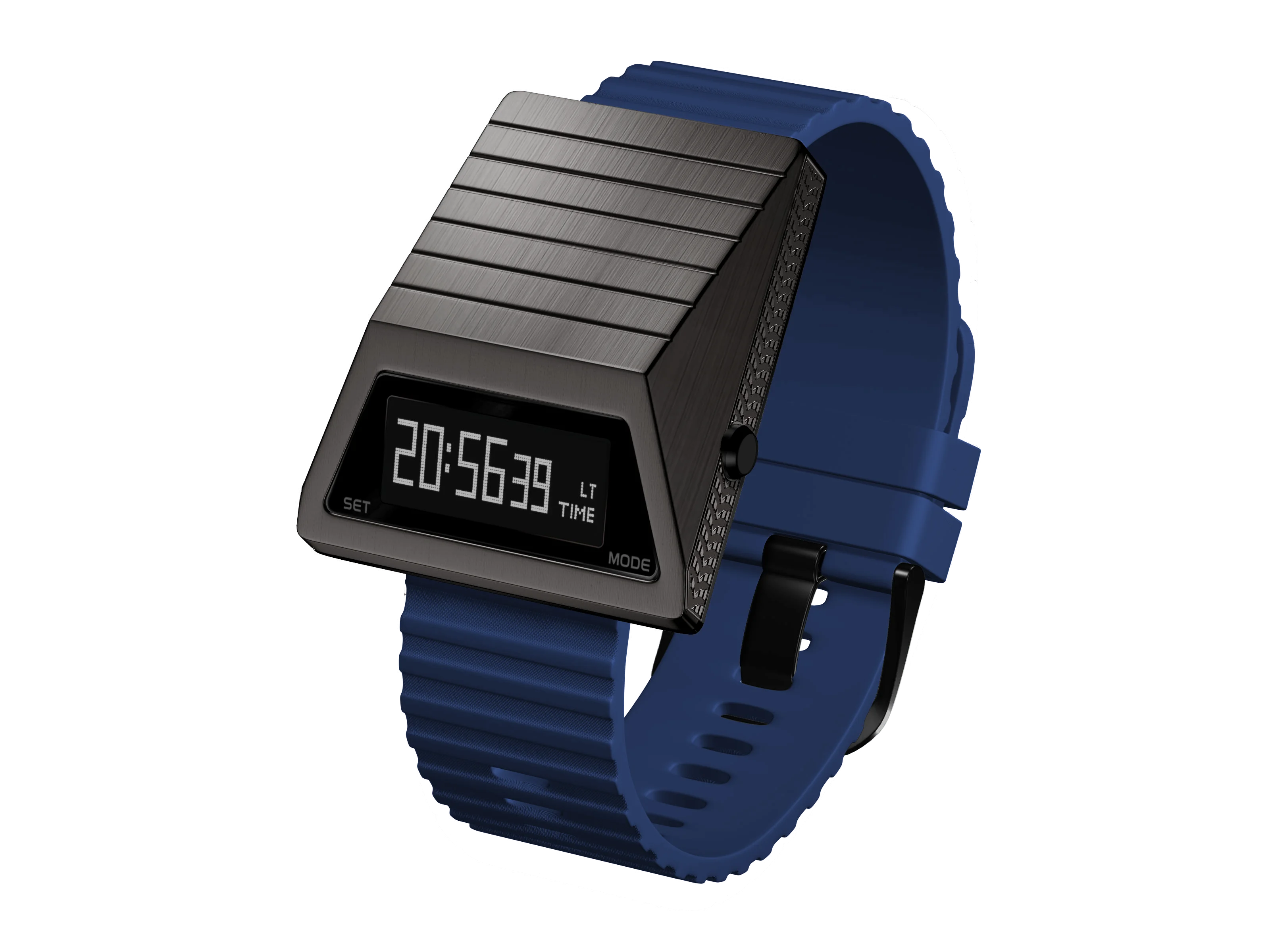 

Часы Cybertruck в стиле Tech Future, цифровые модные креативные мужские часы из нержавеющей стали в стиле панк Wind