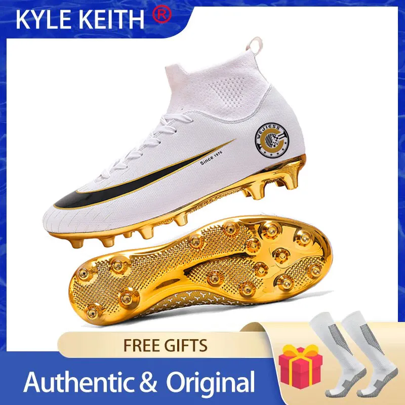 Size 35-45 Men Boys Girls Soccer Shoes TF/FG Football Boots High Ankle Kids Cleats Training Outdoor Sport Sneakers
Size 35-45 Men Boys Girls Soccer Shoes TF/FG Football Boots High Ankle Kids Cleats Training Outdoor Sport Sneakers