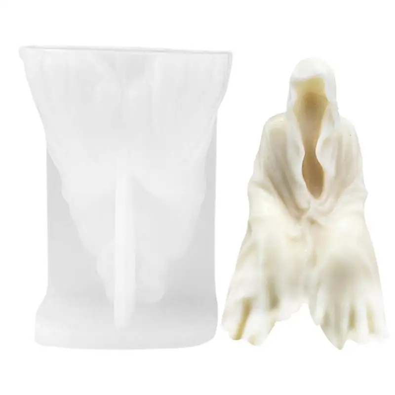 Grim Reaper Silicone Molds 3D DIY Mold For Scented Candle Soap Cake Mold Durable Silicone Fondant Mold Chocolate Mold Home Decor
Grim Reaper Silicone Molds 3D DIY Mold For Scented Candle Soap Cake Mold Durable Silicone Fondant Mold Chocolate Mold Home Decor