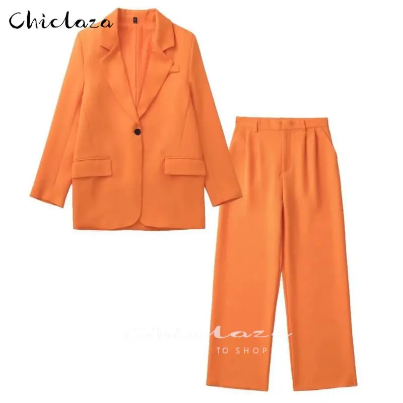 Комплект женских блейзеров CHICLAZA, новинка 2022, Женский офисный костюм, пальто, винтажная куртка с длинным рукавом, повседневные женские топы, ... 
Комплект женских блейзеров CHICLAZA, новинка 2022, Женский офисный костюм, пальто, винтажная куртка с длинным рукавом, повседневные женские топы, ...