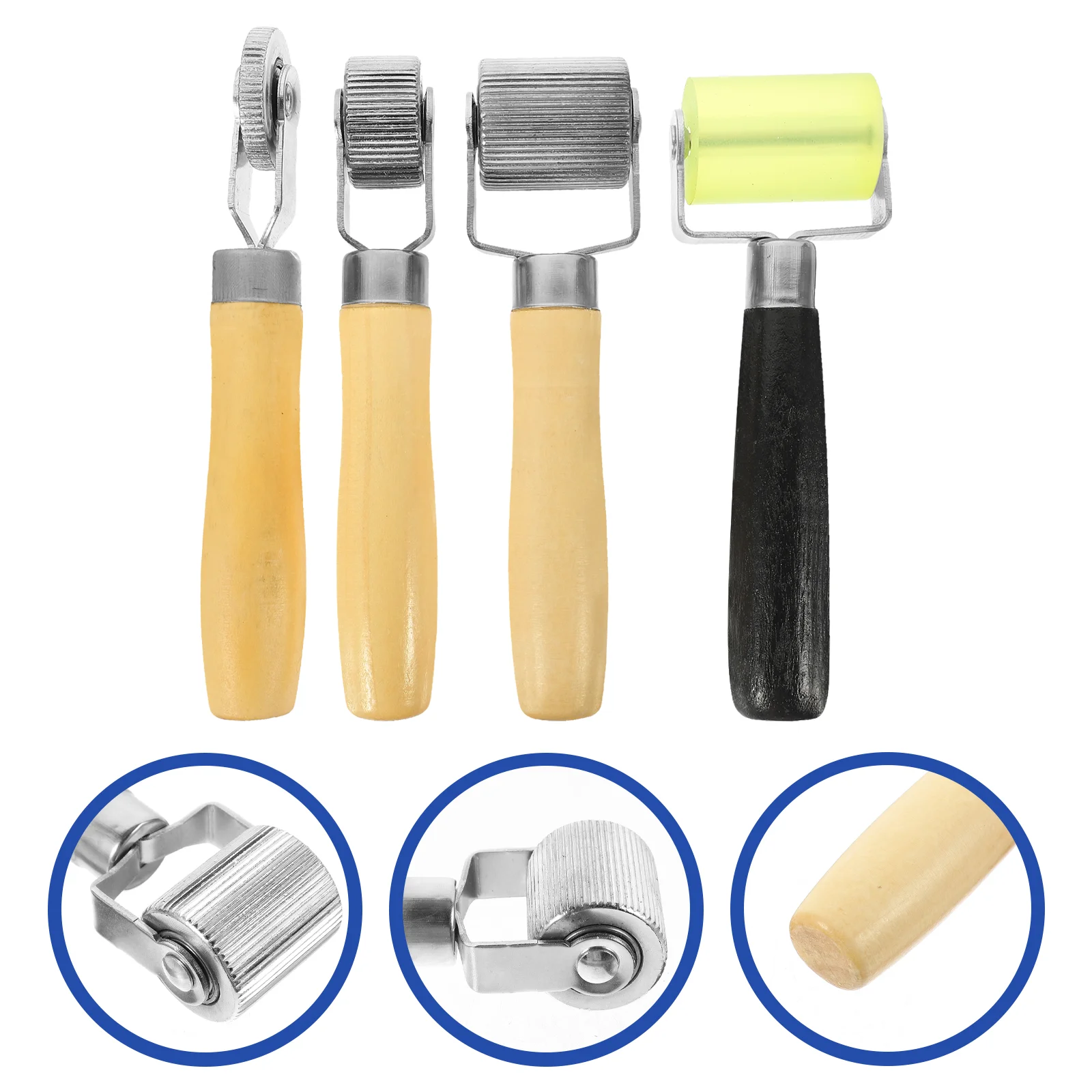 4 Pcs Tire Pressure Roller Deadener Roller Tool Car Sound Deadener Tool Metal Tire Repairing Tools Wooden Car Deadening Roller
4 Pcs Tire Pressure Roller Deadener Roller Tool Car Sound Deadener Tool Metal Tire Repairing Tools Wooden Car Deadening Roller