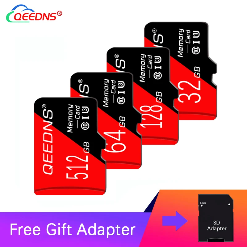 Micro TF SD Card 128GB 32GB 64GB 256GB 16G Microsd Card SD/TF Flash Card Memory Card 32 64 128 gb with package free SD adapter
Micro TF SD Card 128GB 32GB 64GB 256GB 16G Microsd Card SD/TF Flash Card Memory Card 32 64 128 gb with package free SD adapter