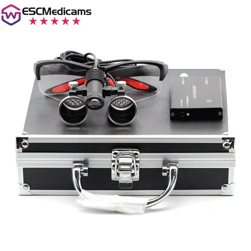 Стоматологическая лупа с стоматологическими биноклями, высококачественная, 2,5x/3,5x с 5 Вт точечной головкой, фонарик и алюминиевый сплав, фонарь для хирургии
Стоматологическая лупа с стоматологическими биноклями, высококачественная, 2,5x/3,5x с 5 Вт точечной головкой, фонарик и алюминиевый сплав, фонарь для хирургии