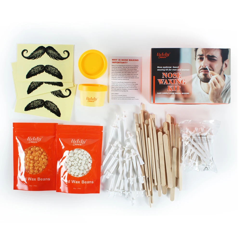 Nose Hair Wax Kit Effective and Safe Nose Hair Removal Women For Men and Set nose Hair Remover Waxing Nose 50g
Nose Hair Wax Kit Effective and Safe Nose Hair Removal Women For Men and Set nose Hair Remover Waxing Nose 50g
