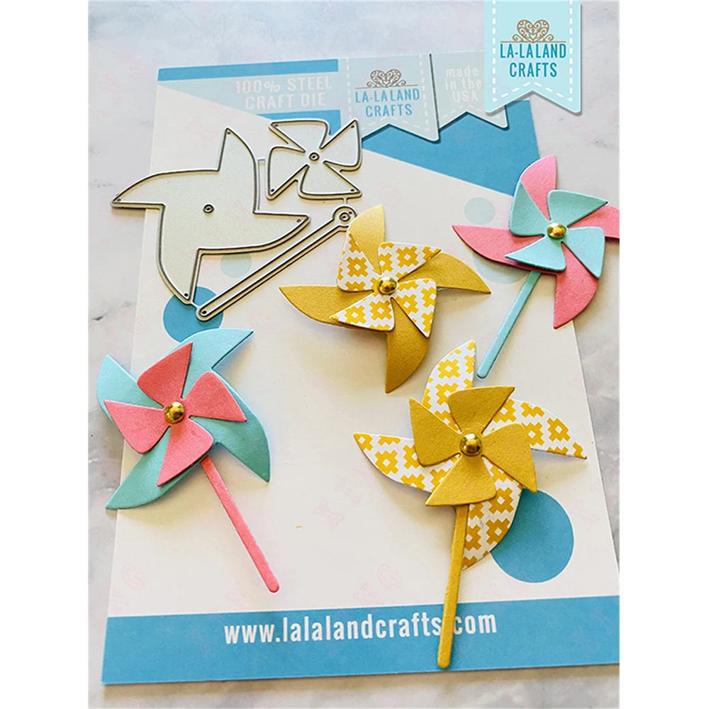 New Metal Cutting Dies Pinwheel Die Scrapbook Diary Decoration Embossing Template Diy Greeting Card Handmade Craft Reusable Mold
New Metal Cutting Dies Pinwheel Die Scrapbook Diary Decoration Embossing Template Diy Greeting Card Handmade Craft Reusable Mold
