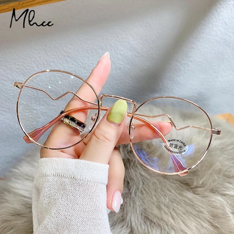 Retro Anti-blue Light Reading Glasses Female Metal Frame Fashion Big Frame Round Spectacles Myopia Glasses 0,-1.0 To -6.0
Retro Anti-blue Light Reading Glasses Female Metal Frame Fashion Big Frame Round Spectacles Myopia Glasses 0,-1.0 To -6.0