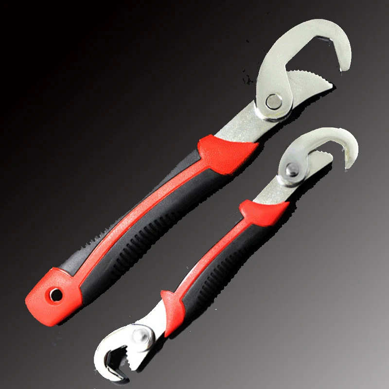 High quality 2 pcs Adjustable wrench Portable Adjustable Quick Snap and Grip Wrench Universal Wrench Set
High quality 2 pcs Adjustable wrench Portable Adjustable Quick Snap and Grip Wrench Universal Wrench Set