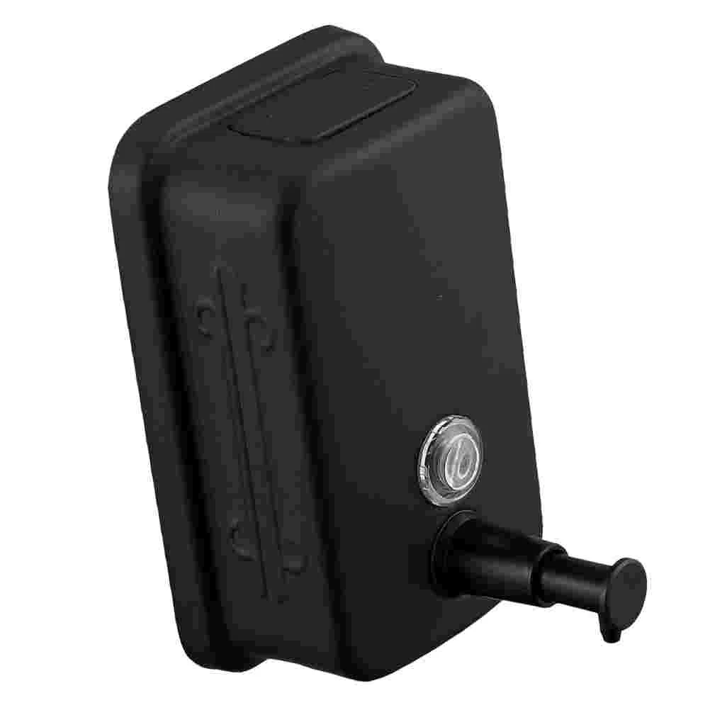 1Pc 500ML Stainless Steel Wall-mounted Soap Dispenser Soap Dispenser Box Manual Hand Sanitizer Bottle (Black)
1Pc 500ML Stainless Steel Wall-mounted Soap Dispenser Soap Dispenser Box Manual Hand Sanitizer Bottle (Black)
