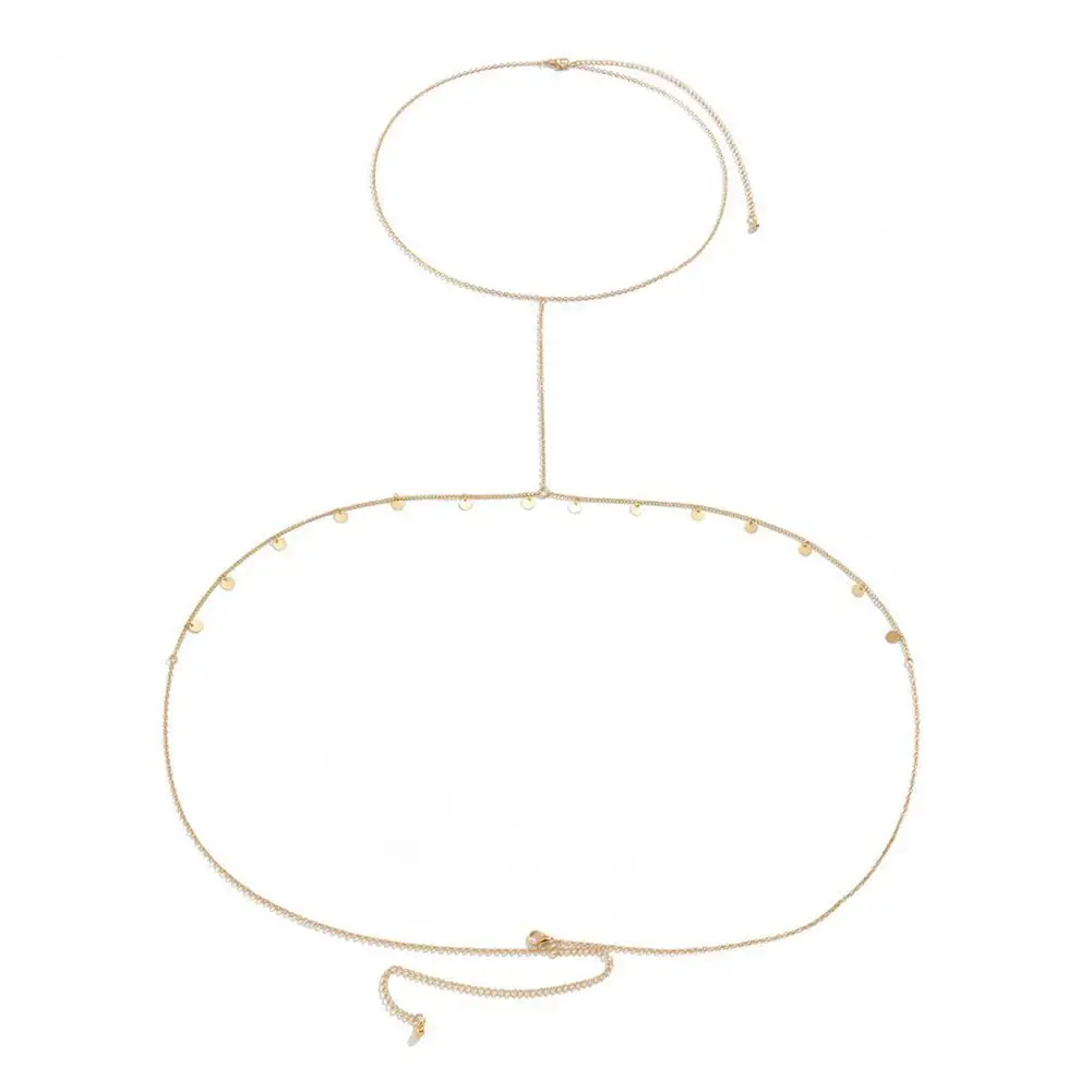 Anti-scratch Chic Tassel Electroplating Chest Chain Small Body Chain Sequin Party Jewelry
Anti-scratch Chic Tassel Electroplating Chest Chain Small Body Chain Sequin Party Jewelry