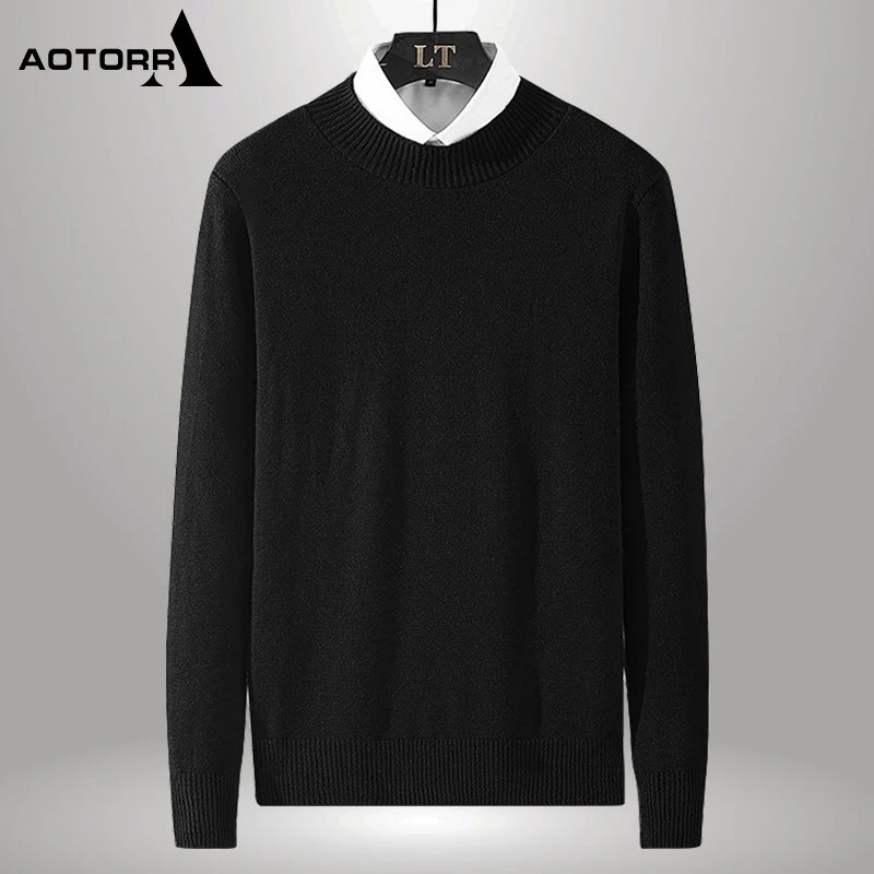 Мужской однотонный пуловер с круглым вырезом, свитеры, мужской повседневный теплый приталенный свитер, мужская осенне-зимняя Базовая рубаш...
Мужской однотонный пуловер с круглым вырезом, свитеры, мужской повседневный теплый приталенный свитер, мужская осенне-зимняя Базовая рубаш...