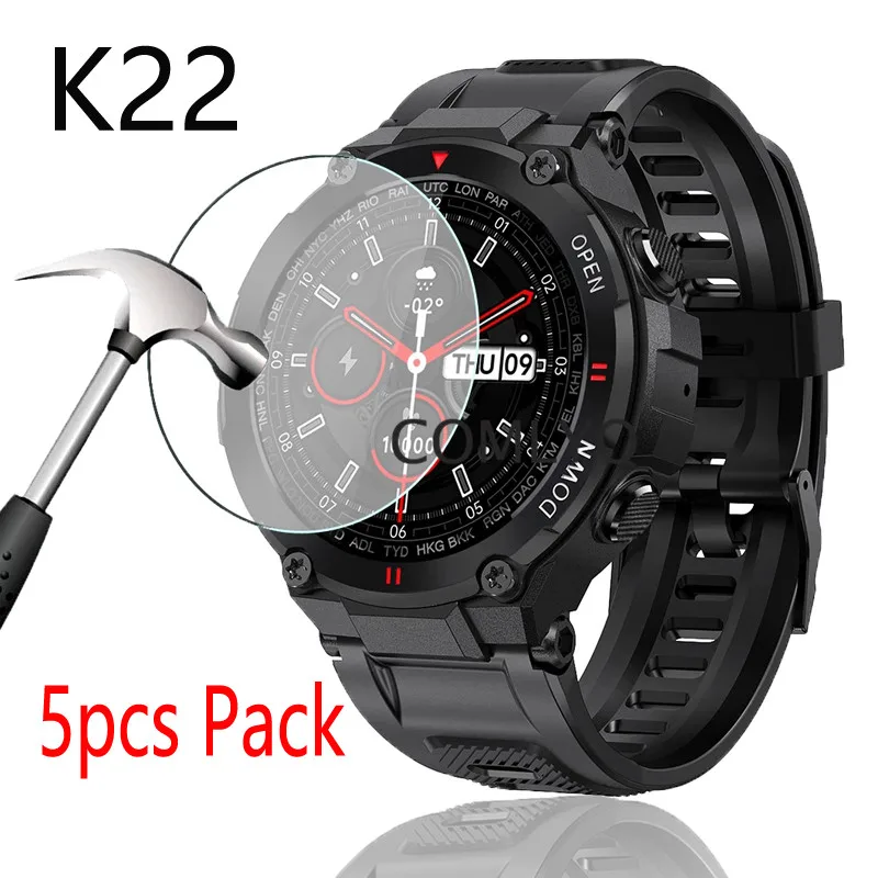 5pcs pack Tempered Glass for K22 Smart watch Glass Screen Protector 9H 2.5D Smartwatch Film
5pcs pack Tempered Glass for K22 Smart watch Glass Screen Protector 9H 2.5D Smartwatch Film