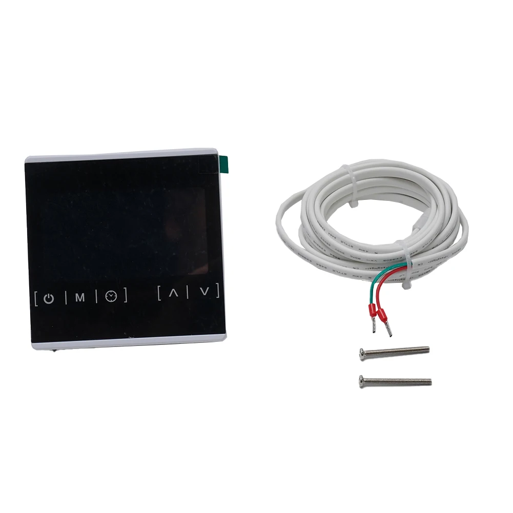 AC85-240V NTC Thermometer Sensor Smart LCD Electric Underfloor Heating Thermostat W/ Mounting Screws Instrument Tools
AC85-240V NTC Thermometer Sensor Smart LCD Electric Underfloor Heating Thermostat W/ Mounting Screws Instrument Tools