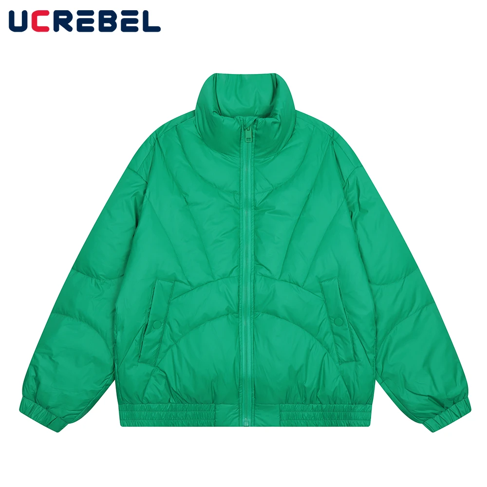 Однотонный пуховик, Мужская Зимняя Толстая стеганая куртка свободного покроя с длинным рукавом, уличная одежда с воротником-стойкой, повсе...
Однотонный пуховик, Мужская Зимняя Толстая стеганая куртка свободного покроя с длинным рукавом, уличная одежда с воротником-стойкой, повсе...