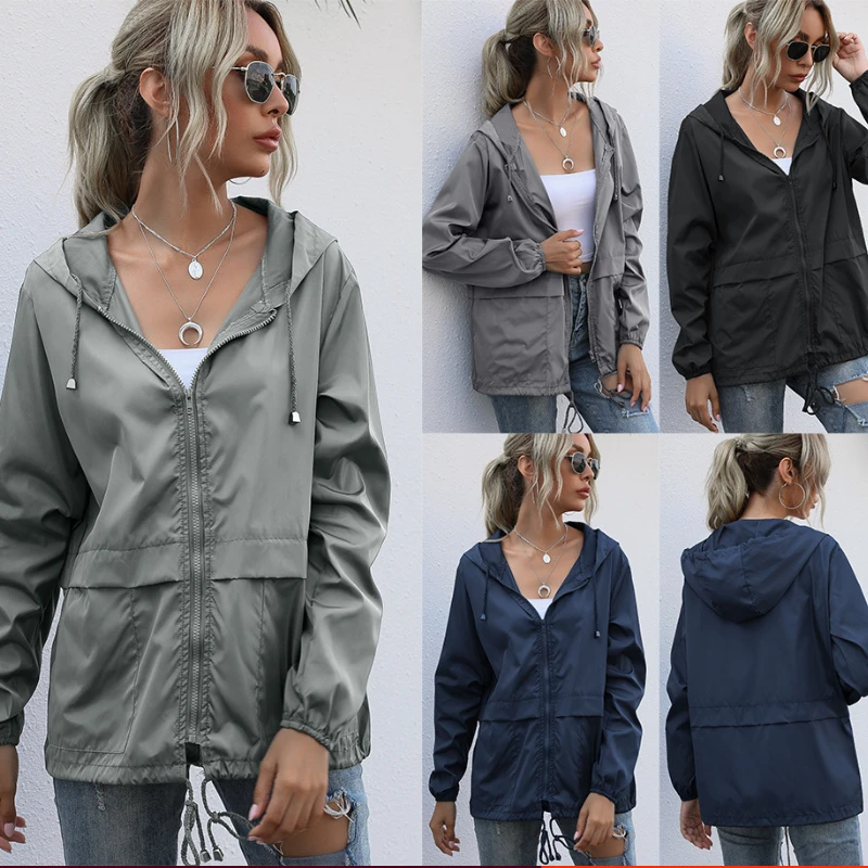 Women Jacket Autumn Spring Streetwear Tactical Waterproof Windbreaker Jackets Female Hooded Hip-hop Pilot Windproof Coats
Women Jacket Autumn Spring Streetwear Tactical Waterproof Windbreaker Jackets Female Hooded Hip-hop Pilot Windproof Coats