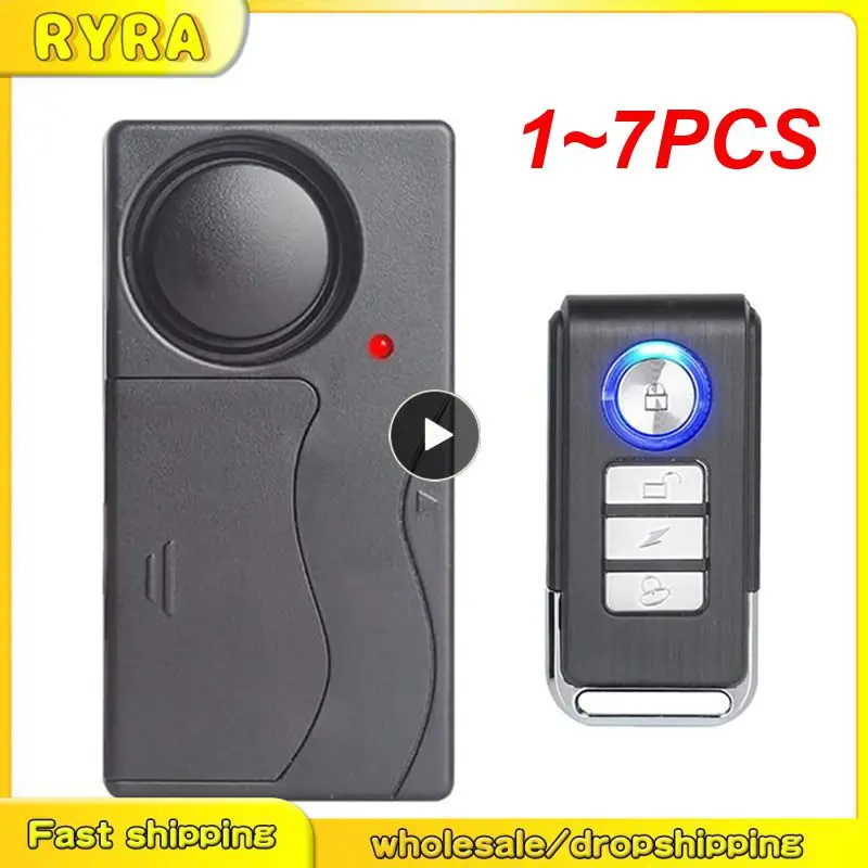 1~7PCS Extractme Motorcycle Burglar Alarm with Remote Control 113DB Wireless Waterproof Car Electric Security Anti Lost
1~7PCS Extractme Motorcycle Burglar Alarm with Remote Control 113DB Wireless Waterproof Car Electric Security Anti Lost