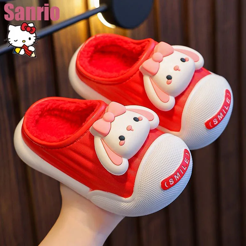 Sanrio My Melody Kawaii мультфильм детские тапочки для мужчин и девочек Симпатичные Теплые Мягкие Водонепроницаемые зимние Детские Симпатичные хлопковые туфли
Sanrio My Melody Kawaii мультфильм детские тапочки для мужчин и девочек Симпатичные Теплые Мягкие Водонепроницаемые зимние Детские Симпатичные хлопковые туфли
