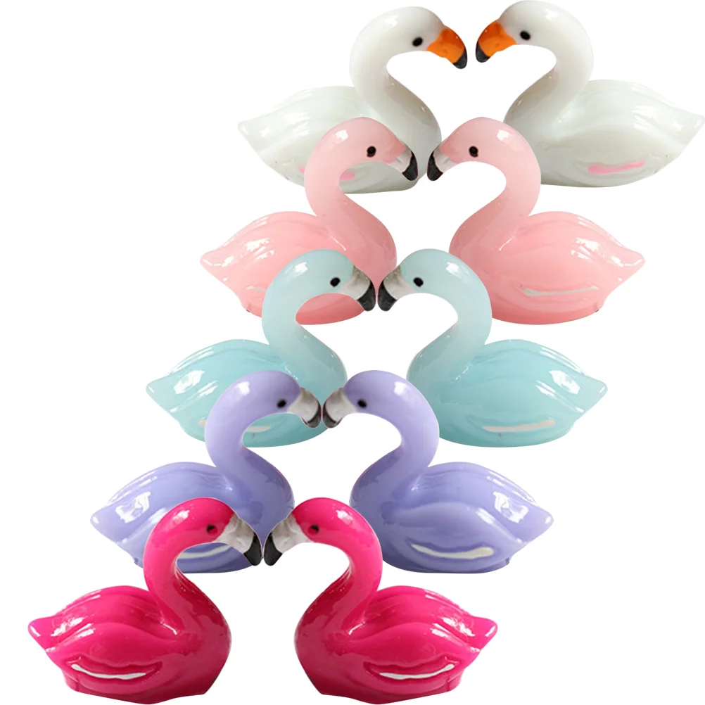 10 Pcs Cupcake Toppers Flamingo Decorations Ornaments Miniature Glass Figures Micro Landscape Figurines Wedding Decorative Pot
10 Pcs Cupcake Toppers Flamingo Decorations Ornaments Miniature Glass Figures Micro Landscape Figurines Wedding Decorative Pot