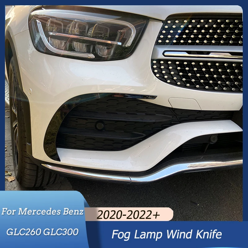 Gloss Black Front Bumper Fog Lamp Wind Knife Cover For Mercedes Benz C253 X253 GLC260 GLC300 2020-2022+ AMG Sticker ABS Body Kit
Gloss Black Front Bumper Fog Lamp Wind Knife Cover For Mercedes Benz C253 X253 GLC260 GLC300 2020-2022+ AMG Sticker ABS Body Kit