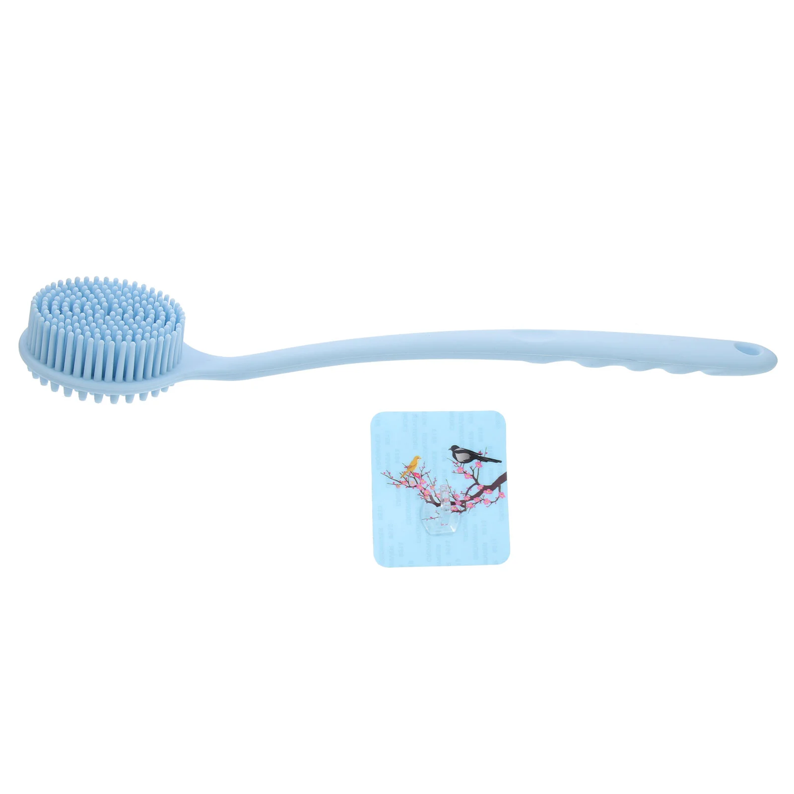 Brush Body Scrubber Shower Bath Cleansing Silicone Exfoliating Handle Cleaning Spa Sponge Showering Bathing Free Hands Scrub 
Brush Body Scrubber Shower Bath Cleansing Silicone Exfoliating Handle Cleaning Spa Sponge Showering Bathing Free Hands Scrub