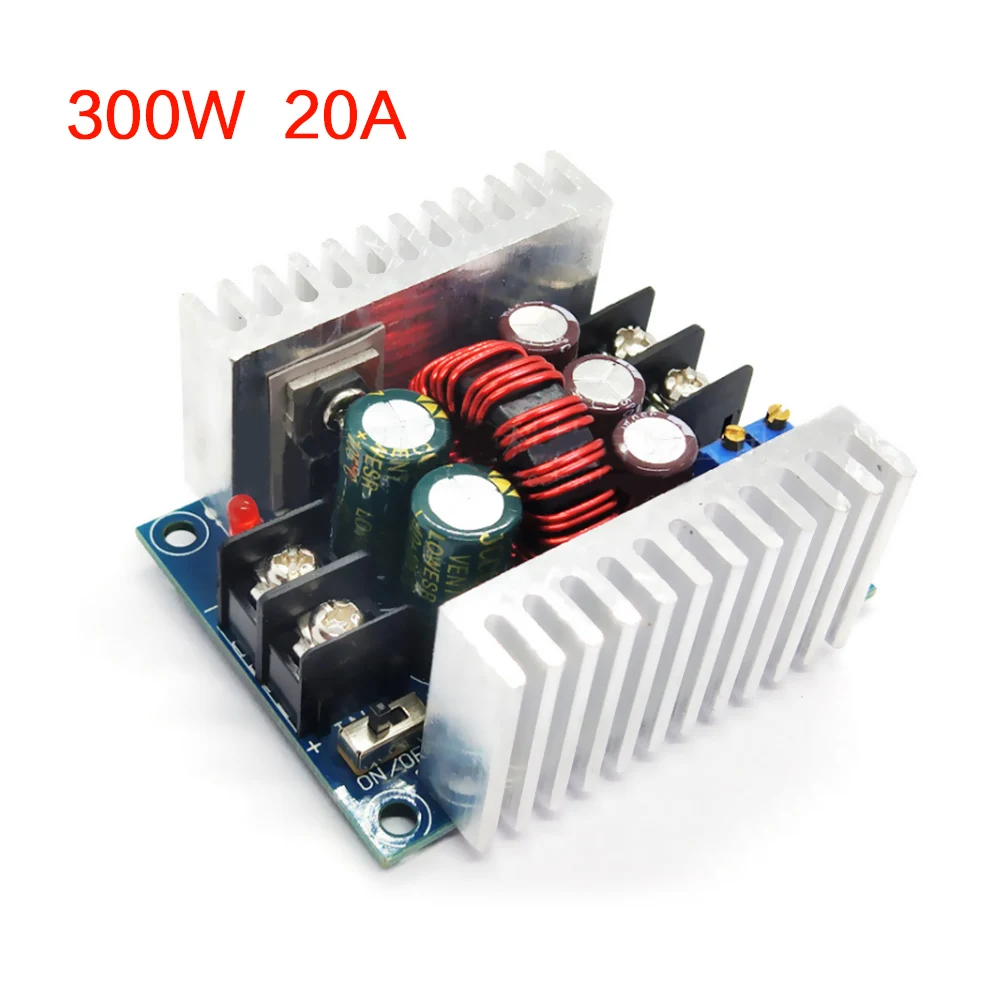 300W 20A High Power Synchronous Rectifier Step-Down Constant Voltage Current Power Supply Module Charging LED Driver
300W 20A High Power Synchronous Rectifier Step-Down Constant Voltage Current Power Supply Module Charging LED Driver