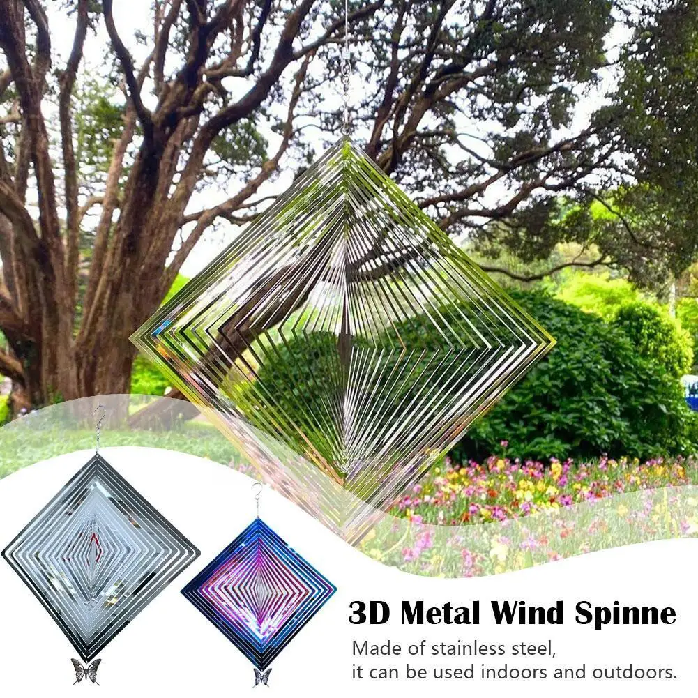 

Уникальный ветряной Спиннер из АБС-пластика, Ловец ветра, любовь, вращающийся захватчик, орнамент, подвесной садовый ветер, висячий ветер, декоративные колокольчики Q4k3