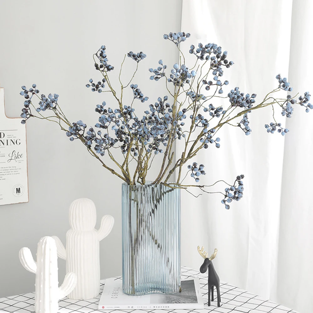 Artificial Plants Blueberry Fruit DIY Cranberry Foam Branch Berry Wedding Decoration Christmas Party Home Decoration
Artificial Plants Blueberry Fruit DIY Cranberry Foam Branch Berry Wedding Decoration Christmas Party Home Decoration