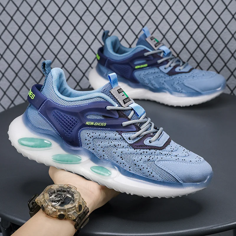 Мужские кроссовки для бега, дышащие кроссовки для спорта на открытом воздухе, Легкая удобная спортивная обувь для тренировок, кроссовки ... 
Мужские кроссовки для бега, дышащие кроссовки для спорта на открытом воздухе, Легкая удобная спортивная обувь для тренировок, кроссовки ...