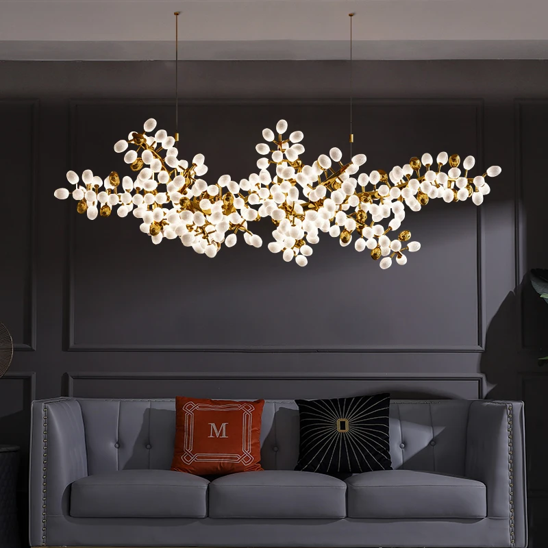 Art Led Chandelier Pendant Lamp Light Room Decor Christmas Decoration Grape Design Glass Nordic Living Lustre Kitchen Hanging
Art Led Chandelier Pendant Lamp Light Room Decor Christmas Decoration Grape Design Glass Nordic Living Lustre Kitchen Hanging