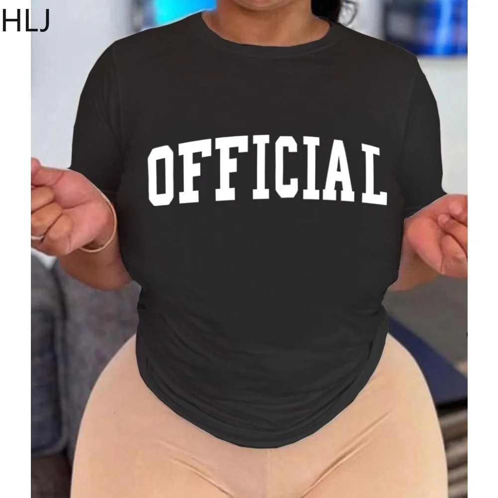 HLJ Summer Bodycon Black T Shirts Women 2023 Fashion Letter Print Short Sleeve Streetwear Trend Graphic Tops Tees white
HLJ Summer Bodycon Black T Shirts Women 2023 Fashion Letter Print Short Sleeve Streetwear Trend Graphic Tops Tees white