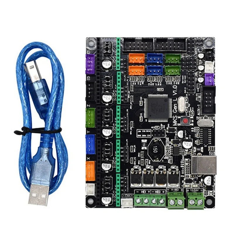 3D Printer Motherboard For MKS Gen-L V1.0 Control Board Compatible With Ramps Open Source Marlin
3D Printer Motherboard For MKS Gen-L V1.0 Control Board Compatible With Ramps Open Source Marlin