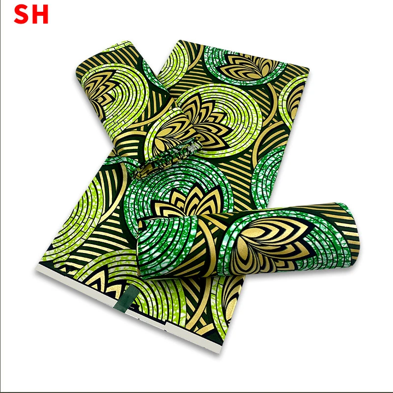 Blesing golden wax african ankara100%cotton wax print fabric for women dress 6yards
Blesing golden wax african ankara100%cotton wax print fabric for women dress 6yards
