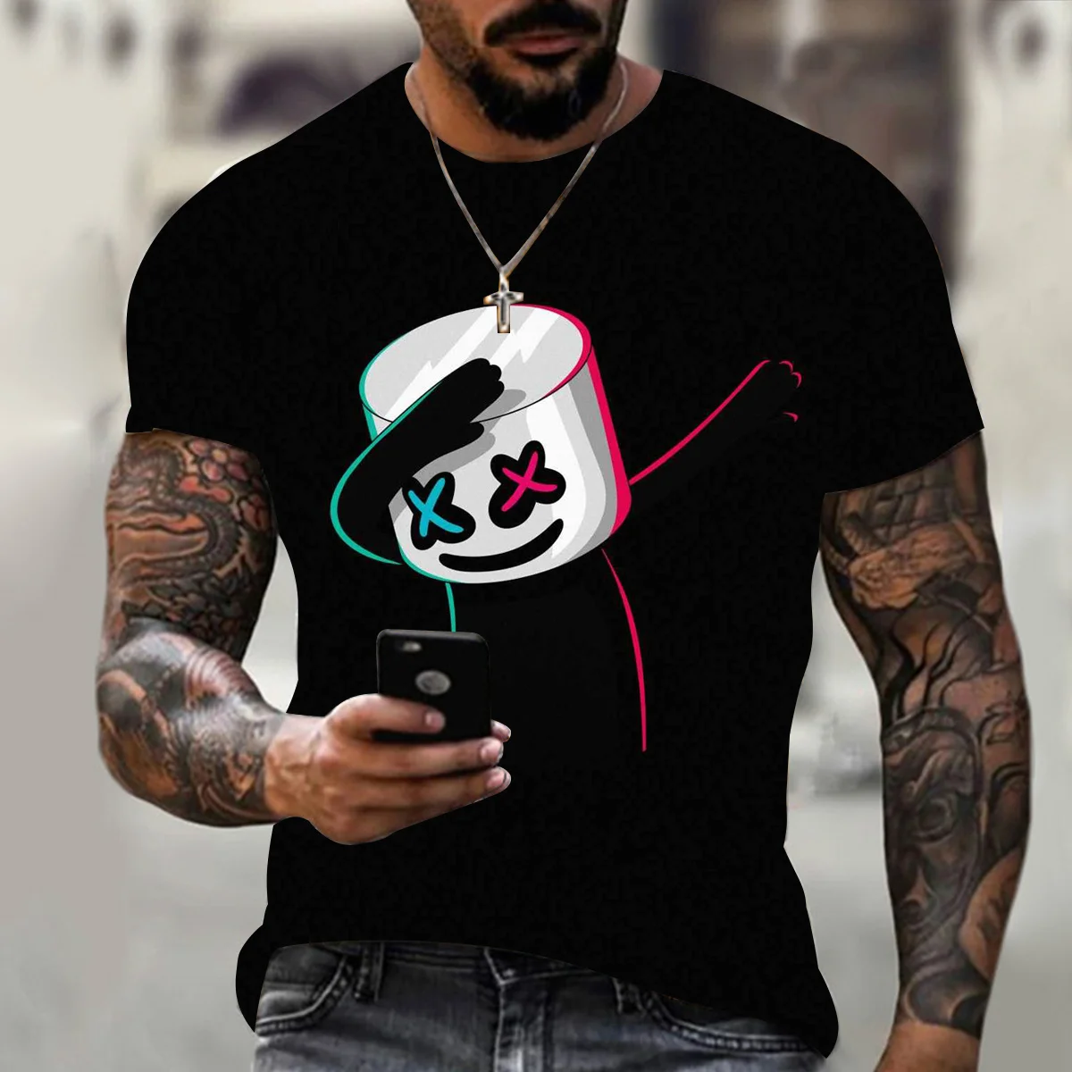 Summer hip-hop gesture 3D graphic printing men's T-shirt new hot-selling fashion hip-hop street Harajuku casual round neck top
Summer hip-hop gesture 3D graphic printing men's T-shirt new hot-selling fashion hip-hop street Harajuku casual round neck top