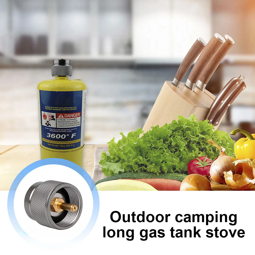 Outdoor Camping Stove Gas Tank Adapter Propane Tank Adapter American Standard Adapter Gas Burner Conversion Head Camping Gear
Outdoor Camping Stove Gas Tank Adapter Propane Tank Adapter American Standard Adapter Gas Burner Conversion Head Camping Gear