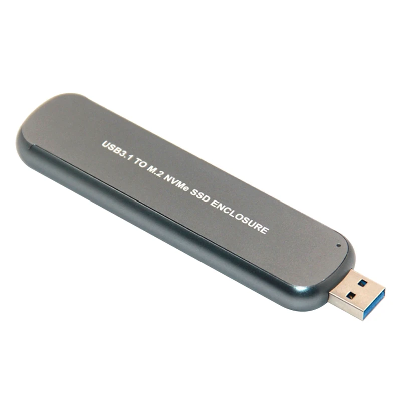 M.2 SSD Case NVME Hard Disk Enclosure USB3.1 Type C To PCI-E SSD M.2 NVME Adapter JMS583 SSD Enclosure
M.2 SSD Case NVME Hard Disk Enclosure USB3.1 Type C To PCI-E SSD M.2 NVME Adapter JMS583 SSD Enclosure
