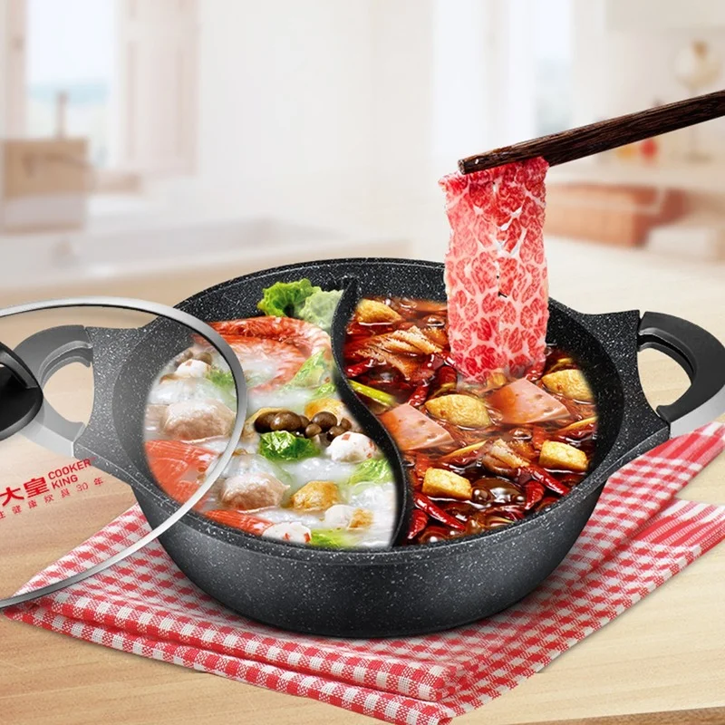 Антипригарный горшок с крышкой, кухонный горшок, гранитный горшок, силиконовая ручка, индукция 30 см
Антипригарный горшок с крышкой, кухонный горшок, гранитный горшок, силиконовая ручка, индукция 30 см