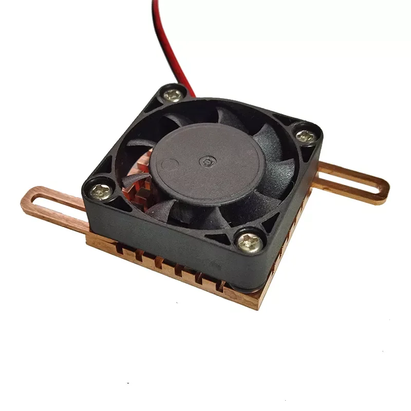

Pure Copper Northbridge Motherboard Chipset Heatsink Cooler Radiator Fan For PC Graphics Card South North Bridge Chipset Cooling