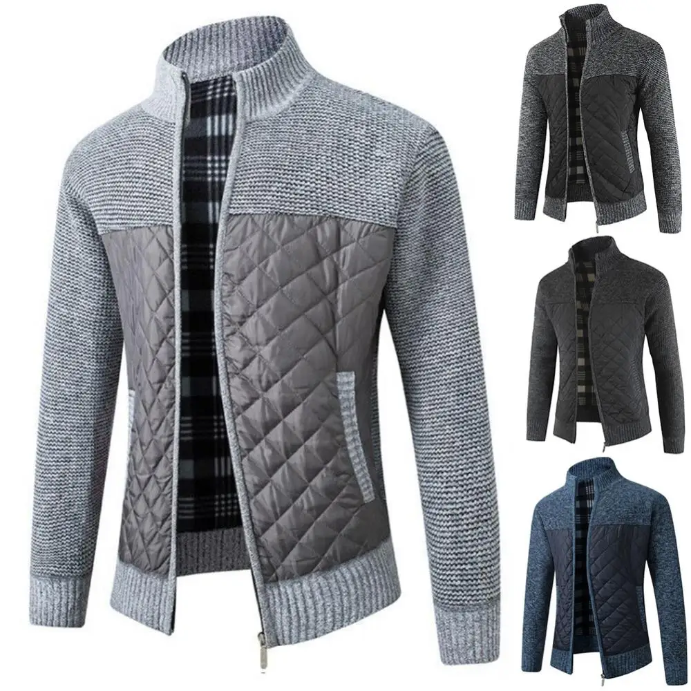 Coat Pockets Slim Cardigan Sweater Warm Men Knitted Casual Thick Autumn Zip Coat
Coat Pockets Slim Cardigan Sweater Warm Men Knitted Casual Thick Autumn Zip Coat