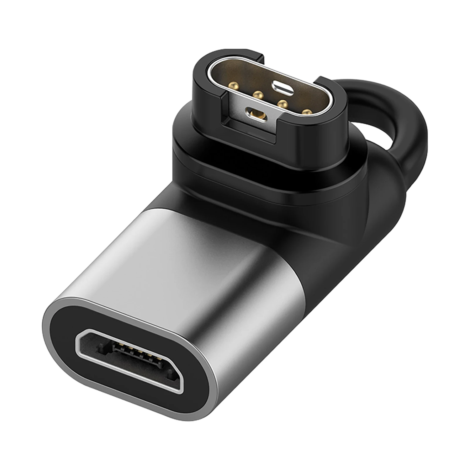 Portable Smartwatch Charging Connector USB Aluminum Alloy Female To 4 Pin Smart Watch Charger Fit For Garmin Instinct Series
Portable Smartwatch Charging Connector USB Aluminum Alloy Female To 4 Pin Smart Watch Charger Fit For Garmin Instinct Series