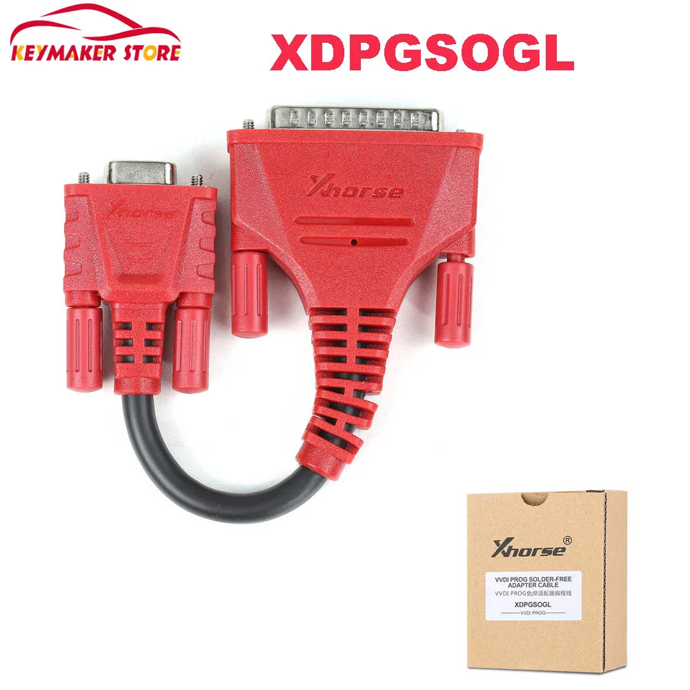 Xhorse XDPGSOGL DB25 DB15 Conector Cable work with VVDI Prog and Solder-free Adapters For VVDI Key Tool
Xhorse XDPGSOGL DB25 DB15 Conector Cable work with VVDI Prog and Solder-free Adapters For VVDI Key Tool