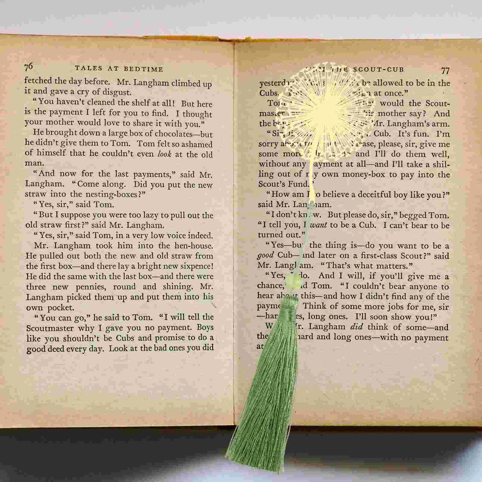 

Dandelion Bookmark Cute Bookmarks Aesthetic Sunflower Tassel Metal Pretty Vintage Markers Women Child