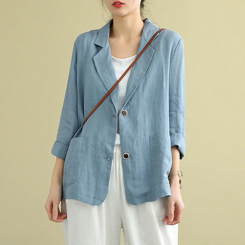 Блейзер, одежда, весна-осень, модное женское пальто, Женский Повседневный костюм, куртка, женские блейзеры, хлопковые льняные топы, Lq917
Блейзер, одежда, весна-осень, модное женское пальто, Женский Повседневный костюм, куртка, женские блейзеры, хлопковые льняные топы, Lq917