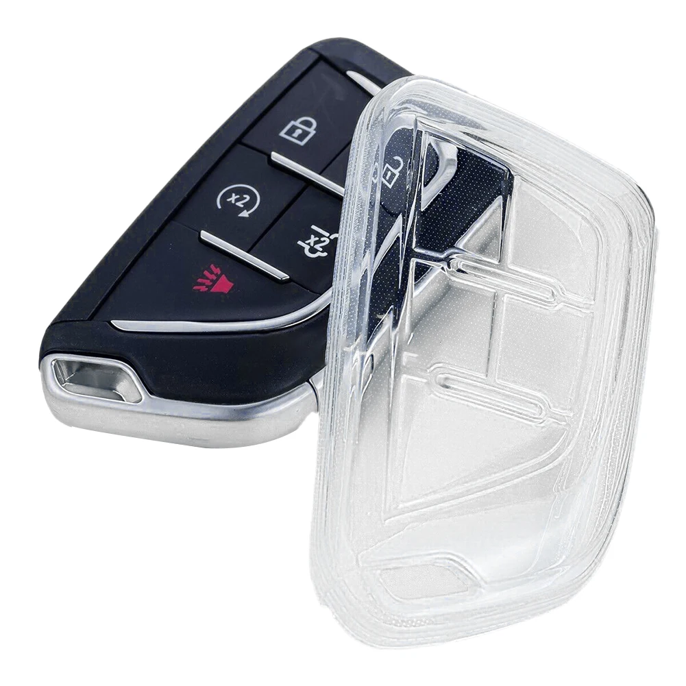 Fob Cover Car Key Case Car Accessories Anti-scratch For Cadillac CT4 2020-2023 For Cadillac CT5 2020-2023 TPU Transparent
Fob Cover Car Key Case Car Accessories Anti-scratch For Cadillac CT4 2020-2023 For Cadillac CT5 2020-2023 TPU Transparent