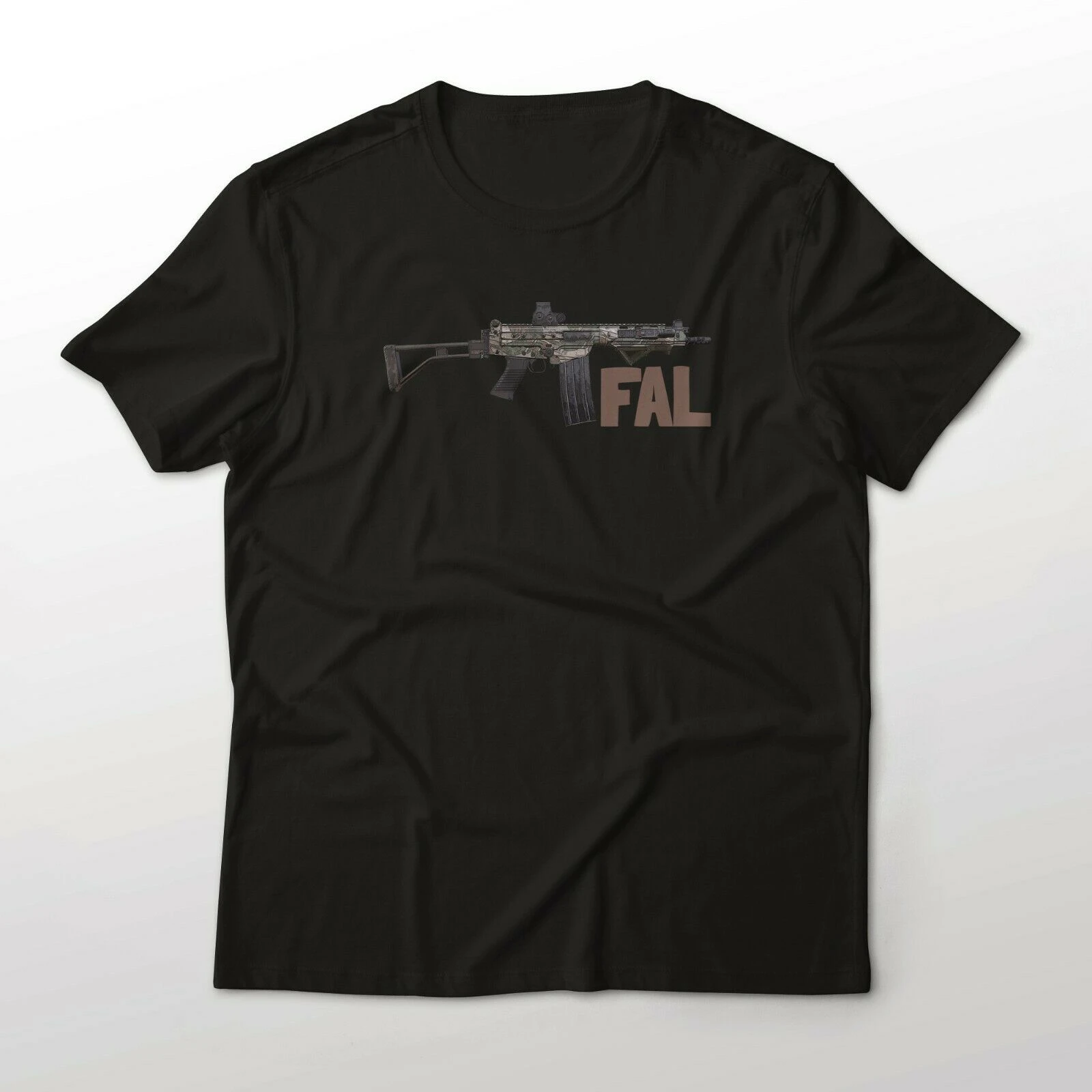 FAL Battle Rifle Para Carbine, Brushstroke Camouflage Gun Art Graphic T-Shirt Men's 100% Cotton Casual T-shirts Loose Top S-3XL
FAL Battle Rifle Para Carbine, Brushstroke Camouflage Gun Art Graphic T-Shirt Men's 100% Cotton Casual T-shirts Loose Top S-3XL