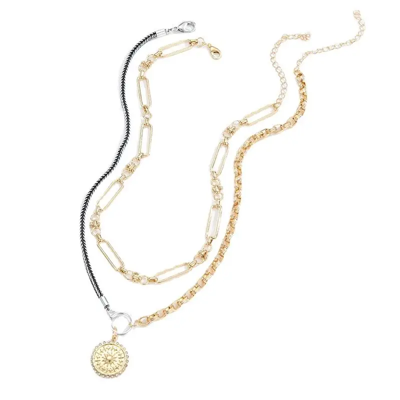 Hot Women's Versatile Casual Sports Punk Necklace Layered Band Music Festival Y2K Multi Layered Necklace Jewelry
Hot Women's Versatile Casual Sports Punk Necklace Layered Band Music Festival Y2K Multi Layered Necklace Jewelry