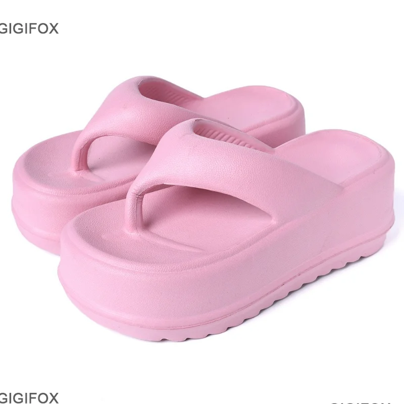 Женские шлепанцы на платформе, повседневные шлепанцы на плоской подошве
Женские шлепанцы на платформе, повседневные шлепанцы на плоской подошве