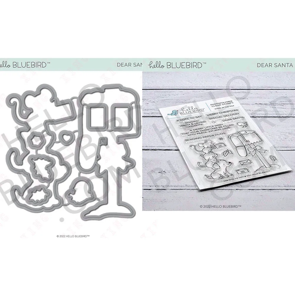 2022 Christmas Arrival New Metal Cutting Dies Stamp Set Diy Scrapbook Album Craft Decoration Embossing Template Dear Santa Mold
2022 Christmas Arrival New Metal Cutting Dies Stamp Set Diy Scrapbook Album Craft Decoration Embossing Template Dear Santa Mold