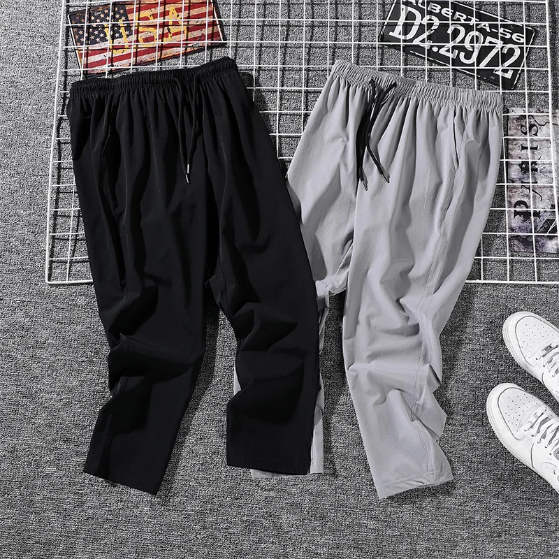 Men's Casual Pants 2023 Spring and Summer New Ice Silk Quick-Drying Air Conditioning Pants Outdoor Running Fitness Sports Pants
Men's Casual Pants 2023 Spring and Summer New Ice Silk Quick-Drying Air Conditioning Pants Outdoor Running Fitness Sports Pants