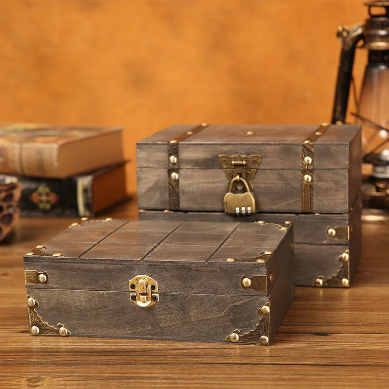 Gray wooden storage box jewelry storage box with lock packing box wooden box factory sold wooden box
Gray wooden storage box jewelry storage box with lock packing box wooden box factory sold wooden box