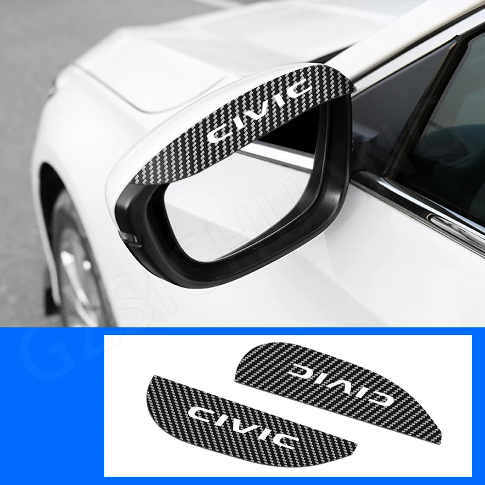 2Pcs Car Accessories Rearview Mirror Rain Eyebrow Shield Cover For Honda Civic 7 8 9 10 11th gen Civic 4 door sedan Hybrid
2Pcs Car Accessories Rearview Mirror Rain Eyebrow Shield Cover For Honda Civic 7 8 9 10 11th gen Civic 4 door sedan Hybrid