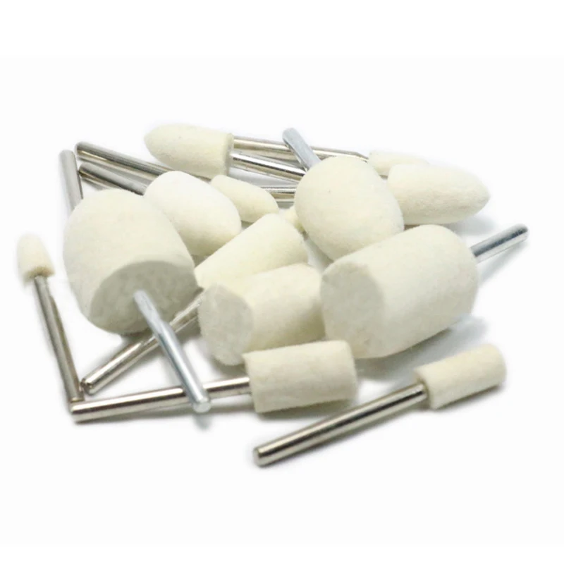20/24PCS Wool Felt Mounted Polishing Buffing Wheel Electric Waxing Supplies for Dremel Drill Rotary Tool Dremel Accessories
20/24PCS Wool Felt Mounted Polishing Buffing Wheel Electric Waxing Supplies for Dremel Drill Rotary Tool Dremel Accessories